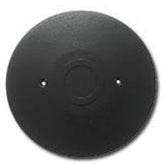 Hubbell FF2BK FRPT Low Voltage Large Capacity Black Finished Aluminum Cover